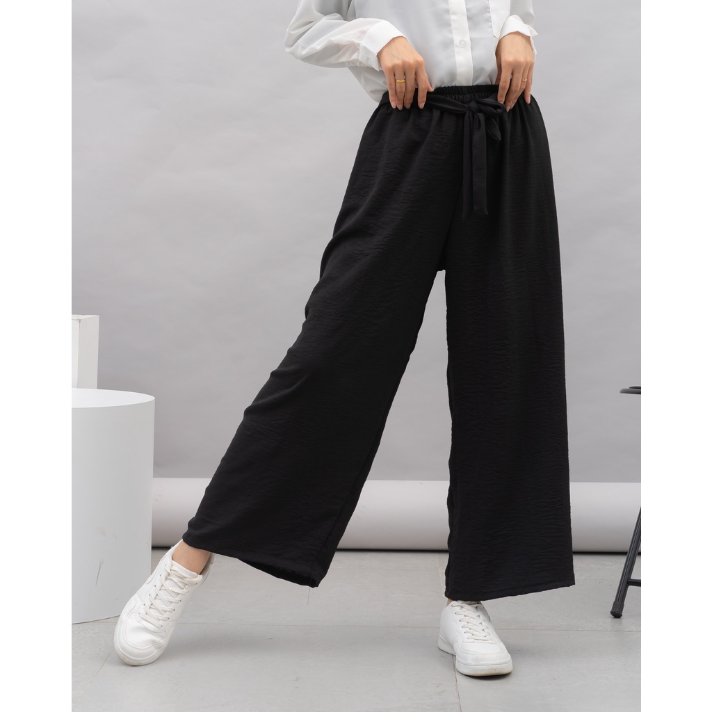 SOPHIA KULOT KRINKLE PANTS CELANA KANTOR DAILY PREMIUM B548