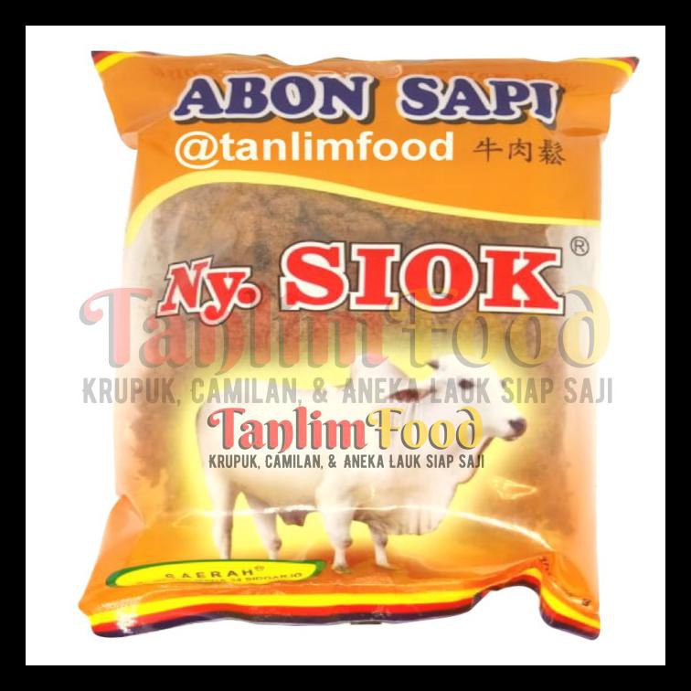 

TERBARU! ABON DAGING SAPI NY SIOK 250GR - TANLIMFOOD - MANIS MURAH