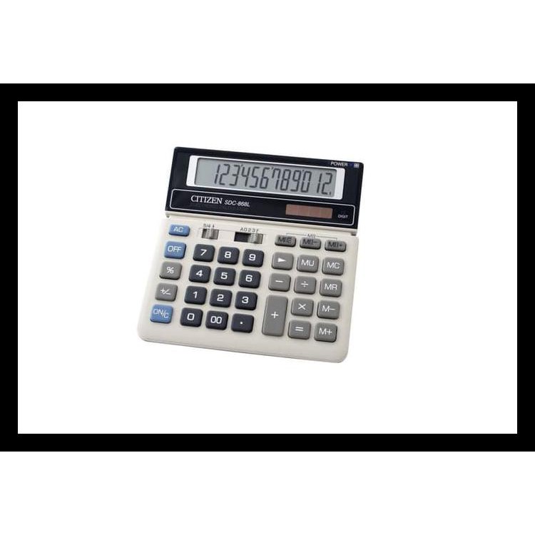 

Diskon Calculator / Kalkulator Sdc-868L Citizen *Ori* Terjamin