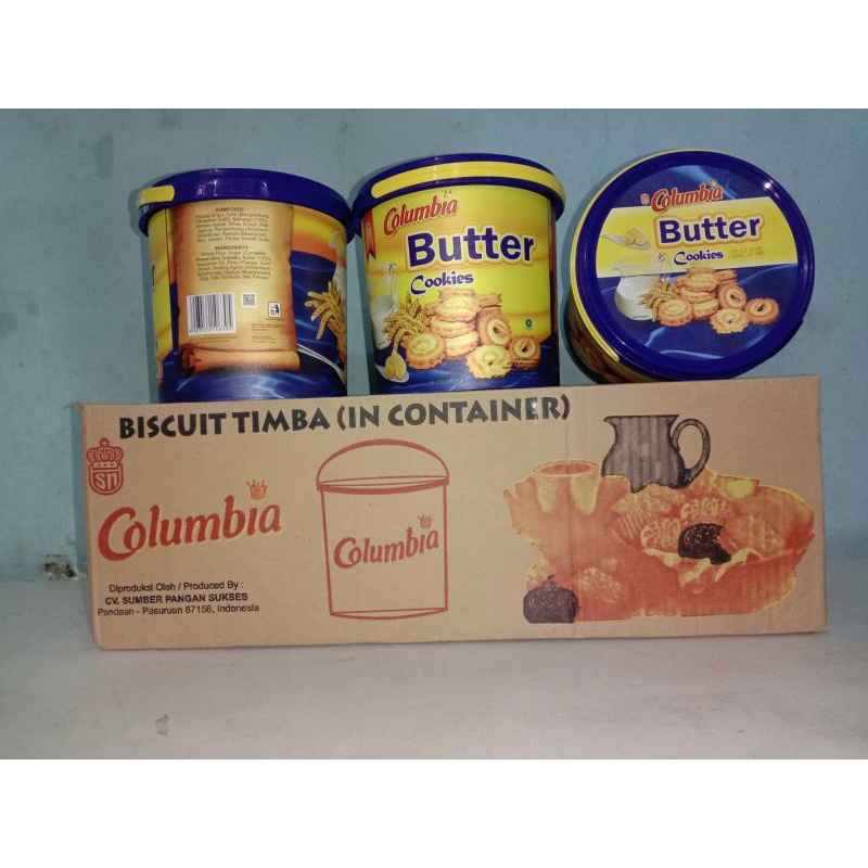 Columbia Butter Cookies 1 Dus