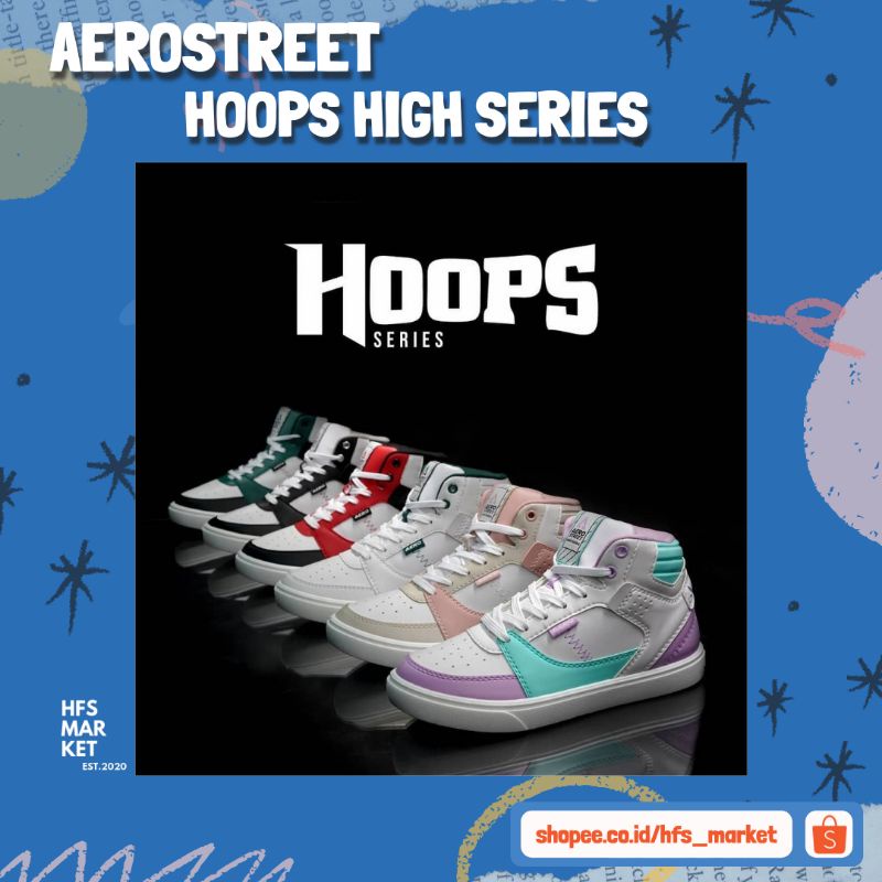 [100%ORIGINAL] AeroStreet Hoops Series (AeroFomz) ALL COLOUR