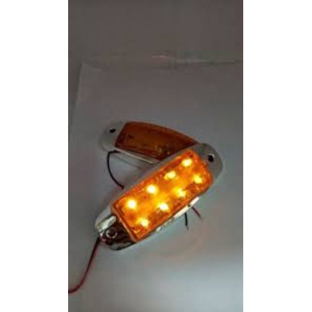 promo!!! Bisa COD !!! Lampu sen LED untuk Truk 24V Universal/lampu truck 34volt bus box