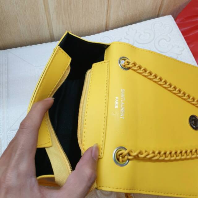 Tas selempang import Y-S-L wanita uk 18 x 13 x 6 / tas import wanita sling bag