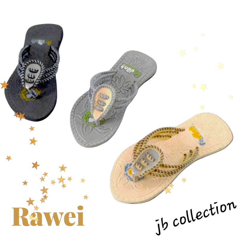 JB- Sandal Wanita dewasa Etnik Rawei MURAH