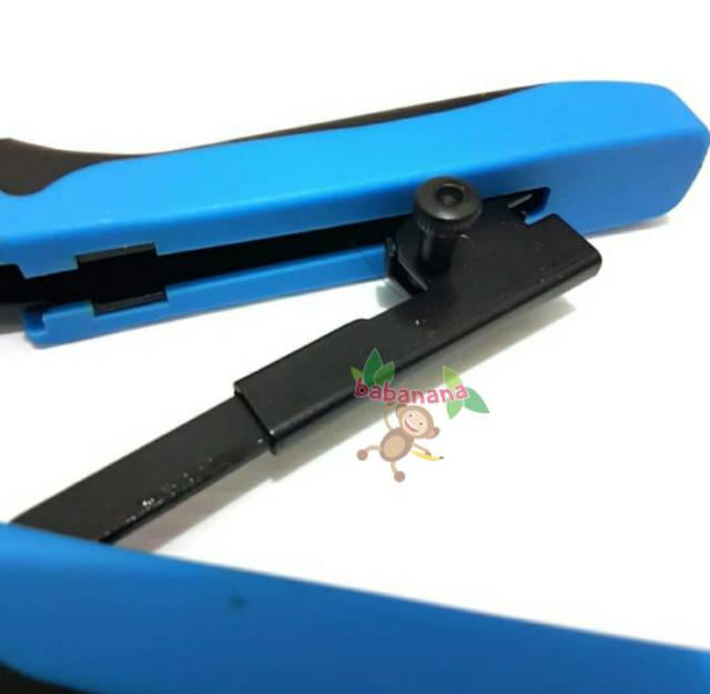 Tang Crimping cutter striper cable kabel rj45 rj12 rj11 blue