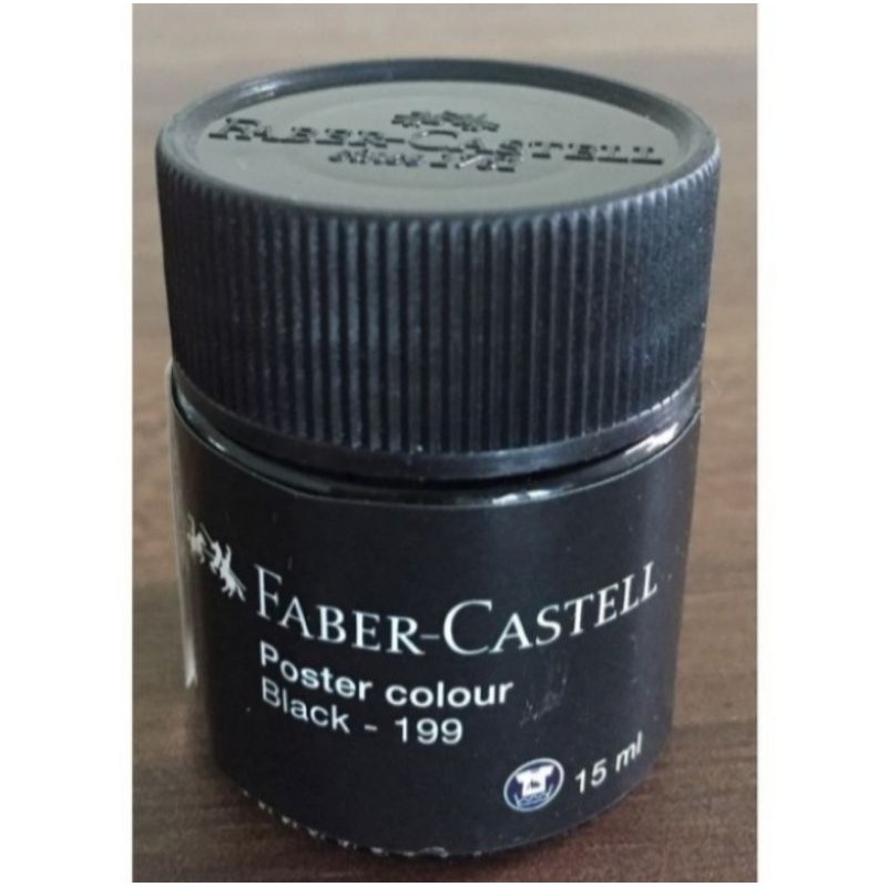

Poster colour Faber-Castell Warna Hitam 15 ml