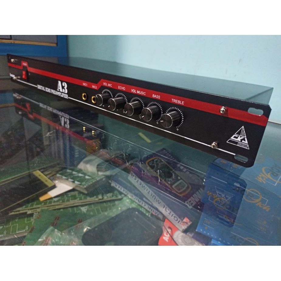 DIGITAL ECHO PREAMPLIFIER (COCOK UNTUK KARAOKE)