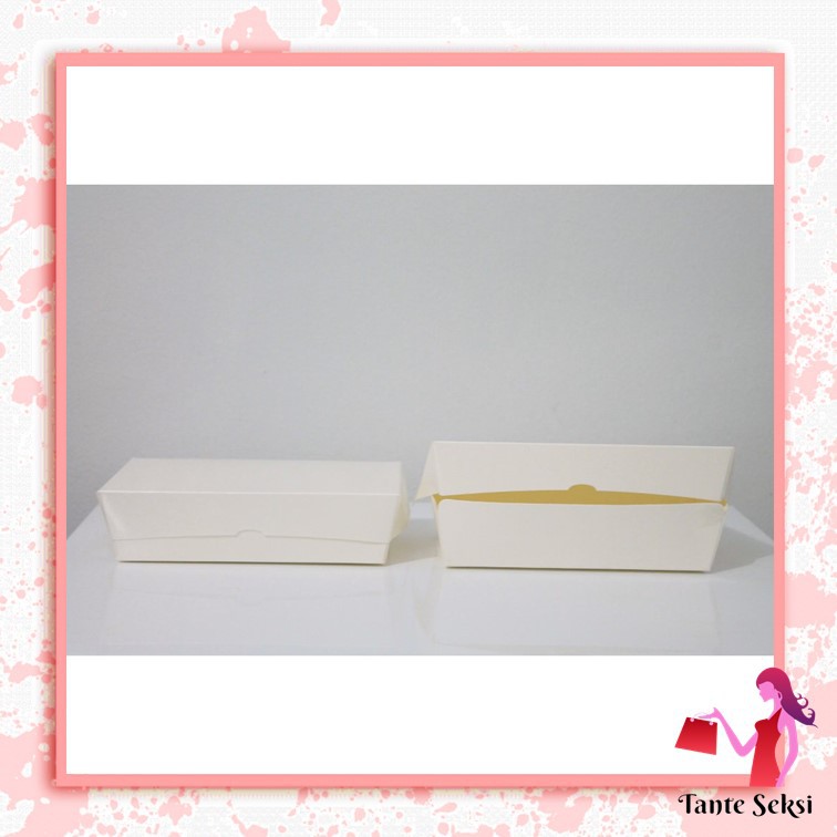 Lunch box / Paper Lunch Box Kuncian, Kemasan Ayam Geprek, Dus Ayam Geprek