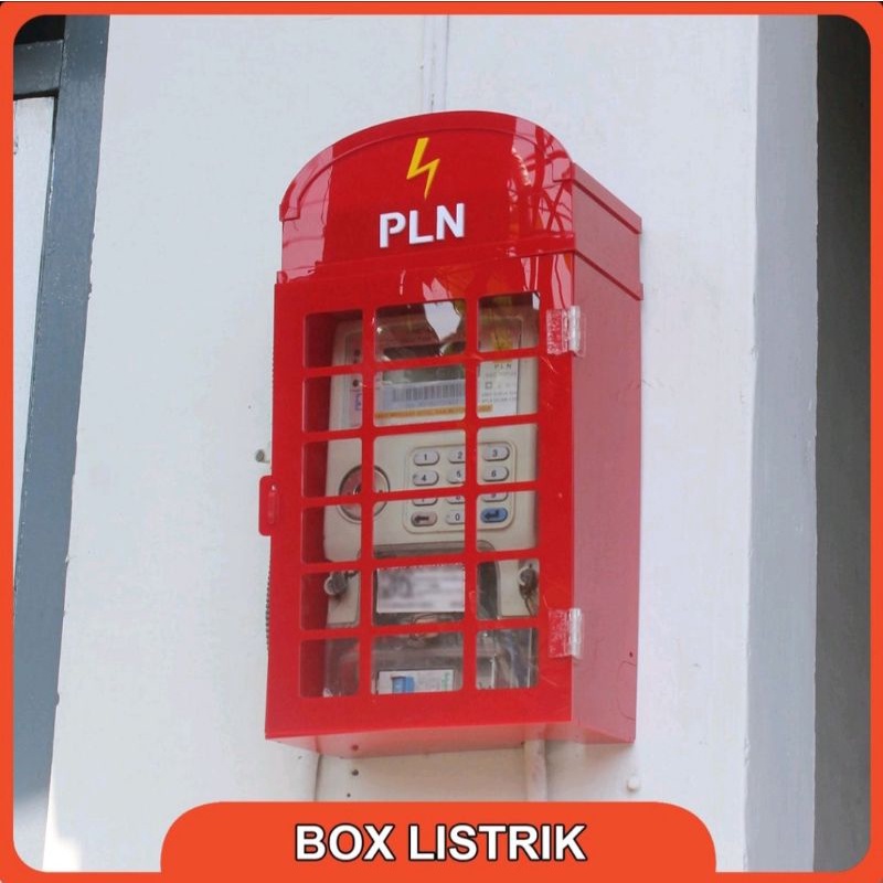 NEW BOX METERAN LISTRIK TOKEN PLN / KOTAK METERAN PRABAYAR BESAR.