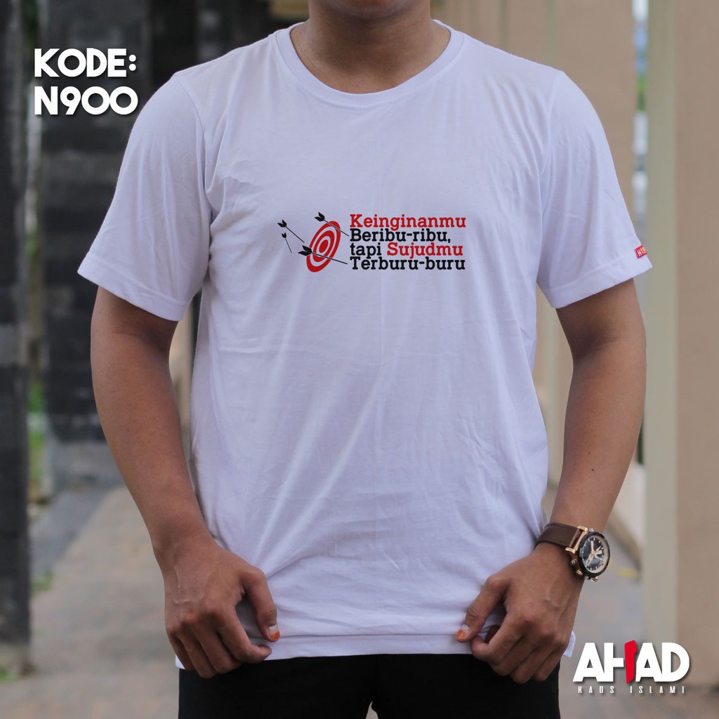 Kaos Islami Ahad-Keinginanmu beribu-ribu N899