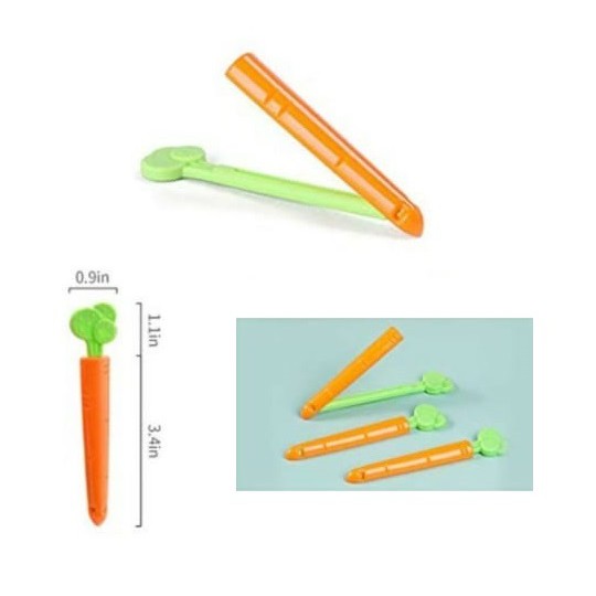 Carrot Sealing Clip / Penjepit Segel Makanan / Sealing Klip Carrot