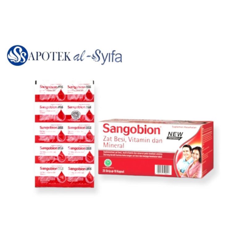 Jual SANGOBION CAPSUL ISI 10 (harga Per Strip) Indonesia|Shopee Indonesia