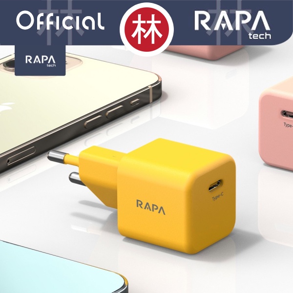 RAPAtech CH2030 - POWER MINI I - PD20W Charger 20W Quick Charging