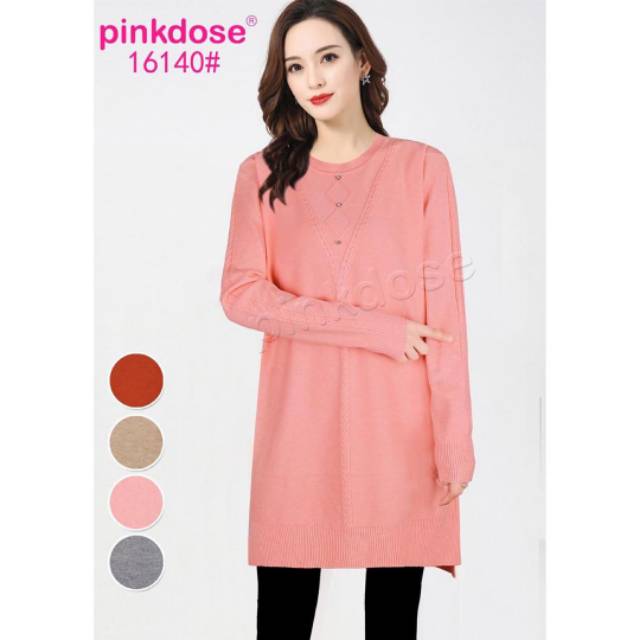 ||PINKDOSE|| TUNIK RAJUT SWAROVSKY || 4PCS  PREMIUM QUALITY ~ IMPORT