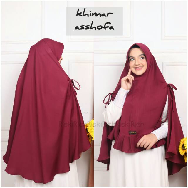 ASSHOFA Vol. 1 Madame Sexy Khimar Instan Premium By Riskirich