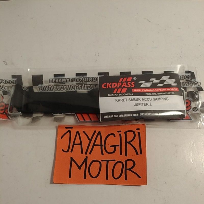 Karet Sabuk Tali Accu Jupiter Z Samping Acu Aki Pegangan Pengikat Yamaha Ori Asli Motor New CKD Pass