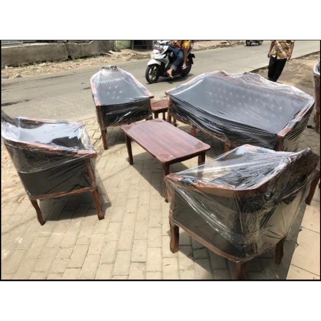 Kursi Tamu Jati Louis Keong kooo