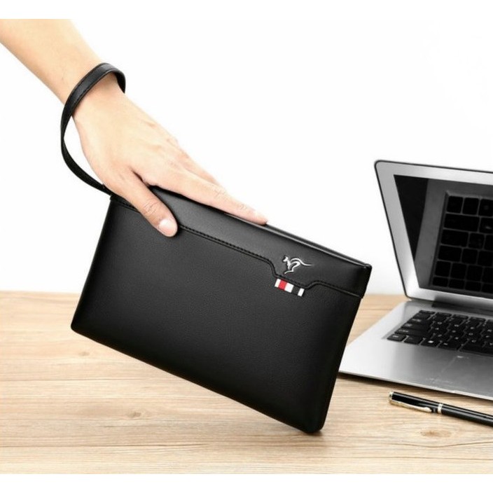 COD! Clutch Pria Murah / Clutch AndBun By &quot;The X Woof&quot; - Xclutch Kantoran Import JM 708 - 2021 Style