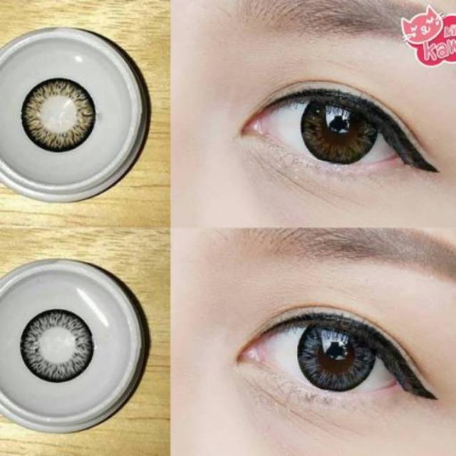 Jual Softlens Kitty Kawaii Mini Holla Natural Big Eyes Indonesiashopee