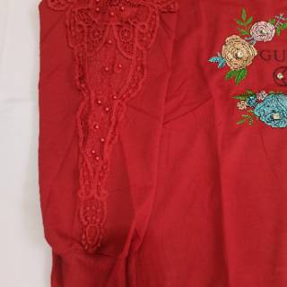 Tiffany Kaos Wanita Import 5XL Bigsize Super Jumbo Lengan Tiffany Kaos Wanita Import 5XL Bigsize Super Jumbo Lengan