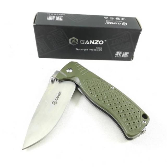 PISAU LIPAT SURVIVAL OUTDOOR GANZO G722