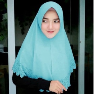 Kerudung Geblus - bergo plisket lidi/bergo plisket lidi pad/bergo plisket rempel/khimar lasercut/segiempat plisket pompom