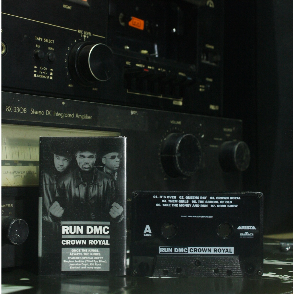 kaset pita run DMC - crown royal