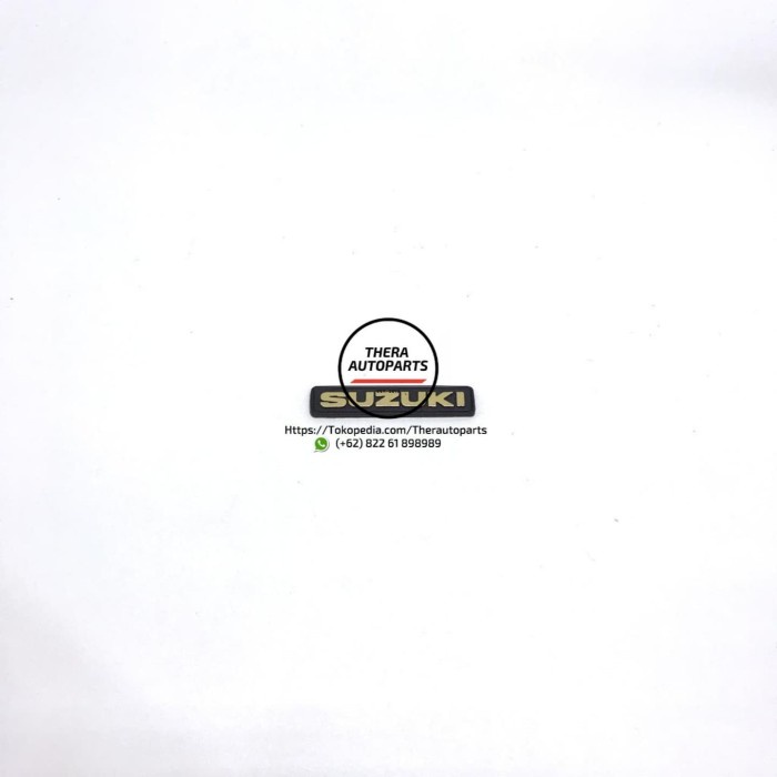 Emblem Logo Stir "Suzuki"