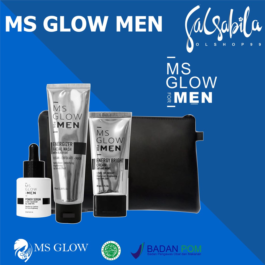 MS GLOW MEN 100% Original
