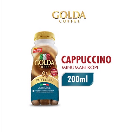 GOLDA COFFEE / KOPI SIAP MINUM / 1 PCS / 200ML