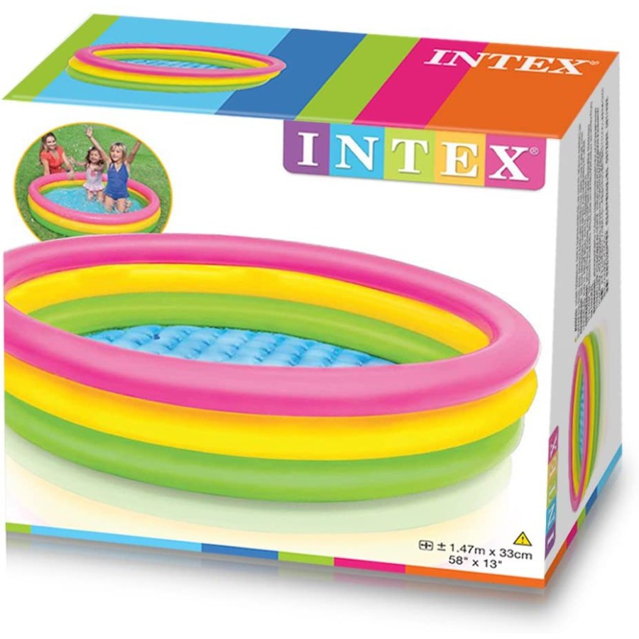 Intex 57422 Kolam Renang Anak Sunset Glow Pool 147 x 33cm