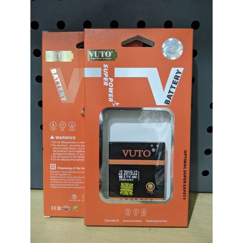 Baterai Samsung J2 2015 Double Power. Baterai Double Power VUTO.