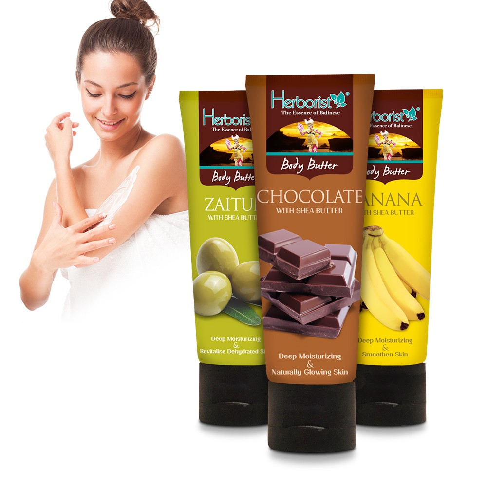 Jual Herborist Body Butter 80gr Shopee Indonesia