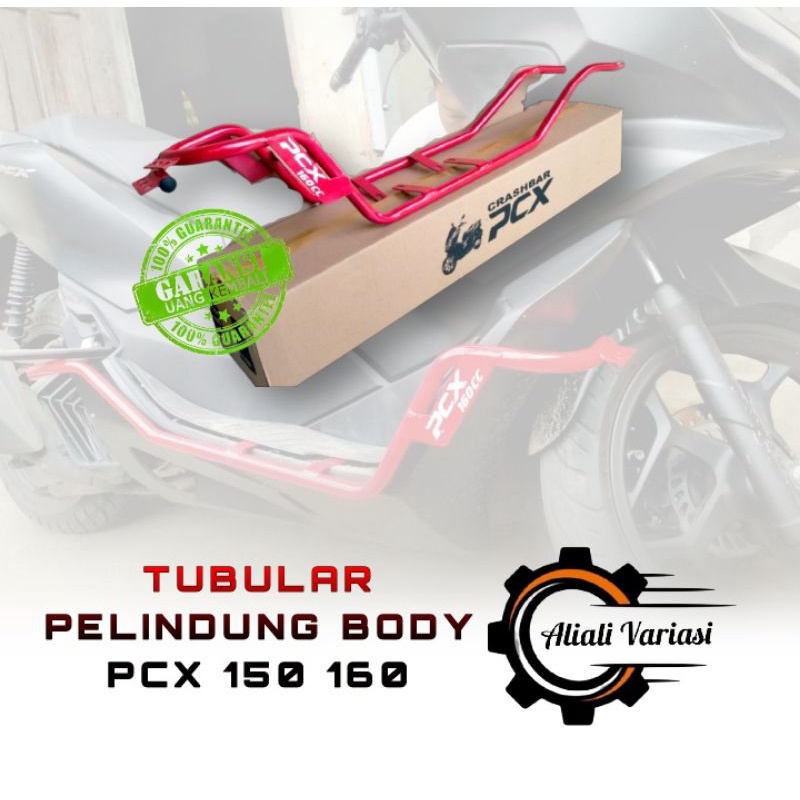 tubular crashbar pcx 160