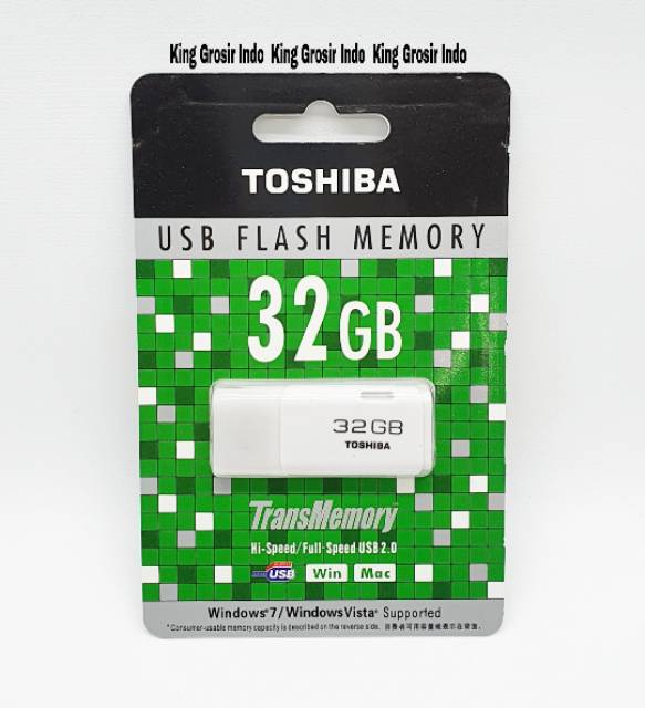 Flashdisk TOSHIBA HAYABUSA 32GB 32 GB Flashdrive Original OEM