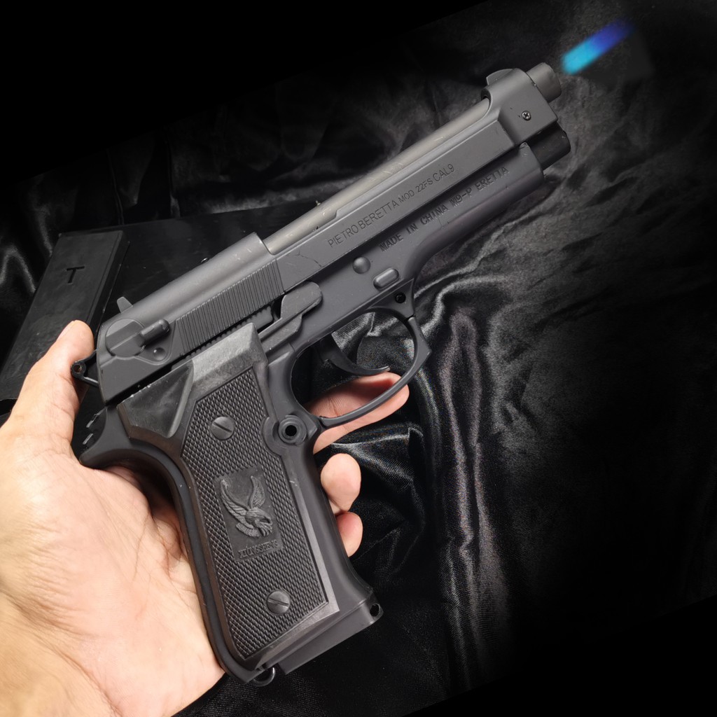 KOREK API PISTOL 1:1 MIRIP DENGAN ASLI BISA DI KOKANG API GAS LASER BLUE