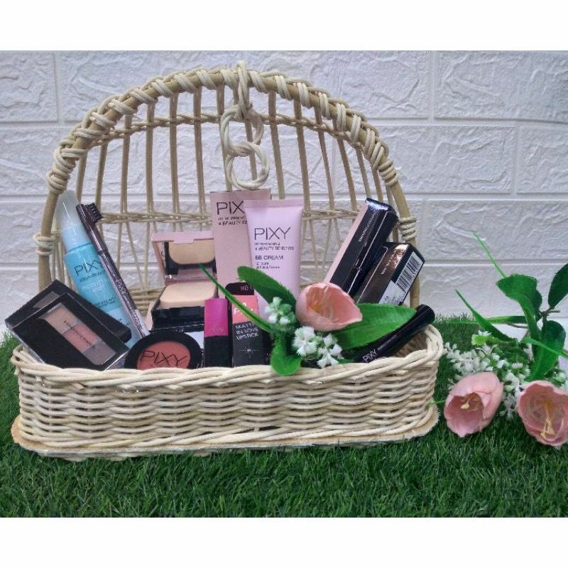 PAKET SESERAHAN PIXY /MAKEUP PIXY ROTAN - paket seserahan pixy murah