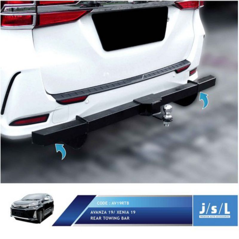 Toyota New Avanza / Xenia / Veloz 2019 Tanduk Belakang Rear Towing Bar