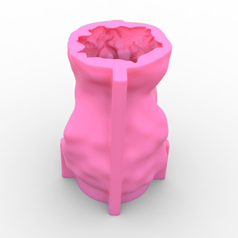 Siy Cetakan Resin Epoksi UV Handmade Bentuk Kepala Wanita Holder Pen / Pot Bunga