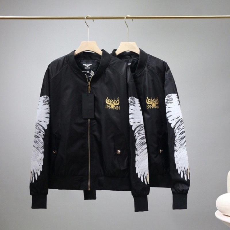 BOY25 JAKET BOMBER BOY LONDON PRIA WANITA ASIA EROPA WINGS