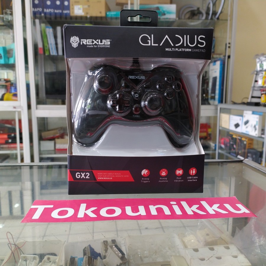 Gamepad Game Pad Android + PC + PS3 REXUS Gladius GX2