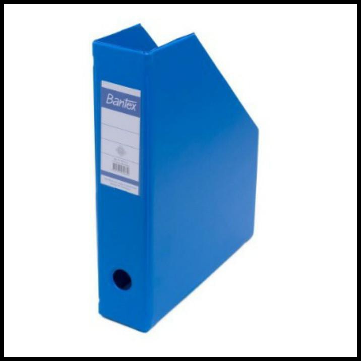 

Bantex Magazine File/Box File A4 7Cm,Biru, Hitam