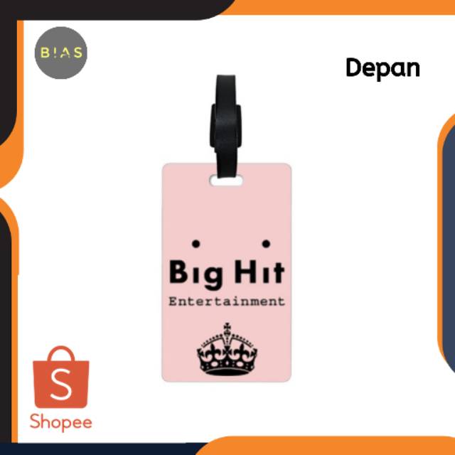 BIG HIT ENTERTAINMENT UNOFFICIAL Luggage tag