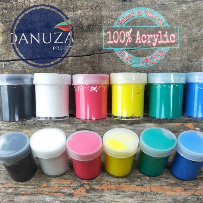

Murah Cat Lukis Anak Paket 6 Warna Acrylic Paint 20Ml Sale!!!