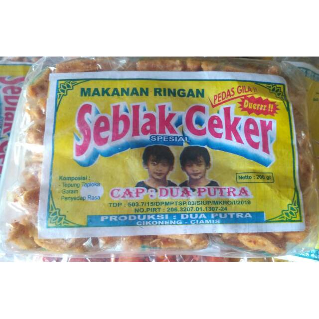 Snack Seblak Ceker