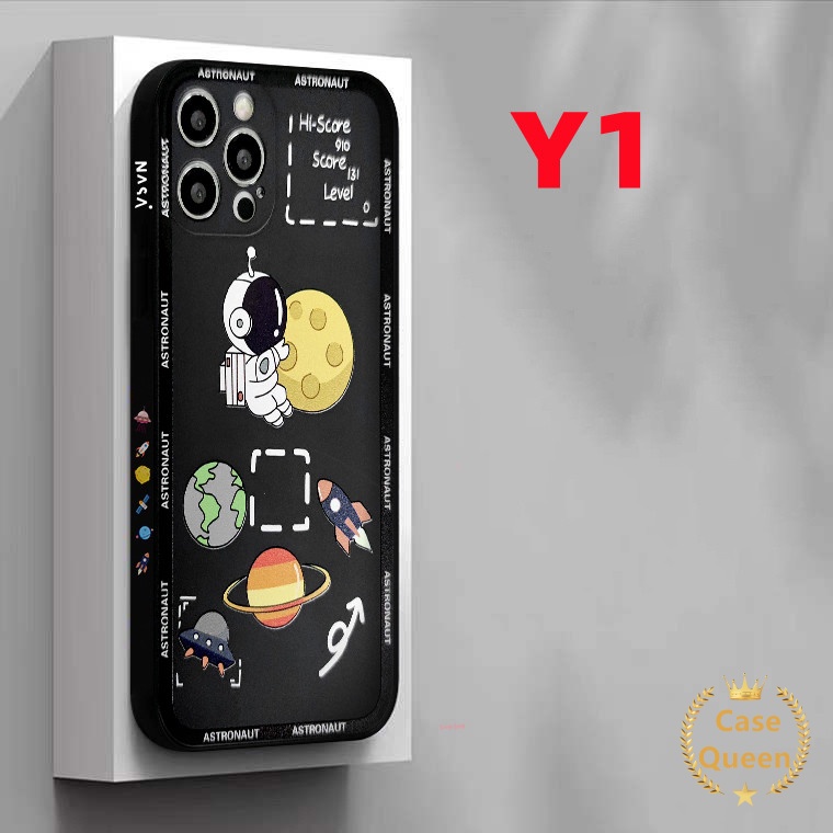 Soft Case Tpu Motif NASA Astronot Untuk IPhone 13 11 12 Pro Max XR 7 8 Plus X 6 6s Plus XS Max SE 2020