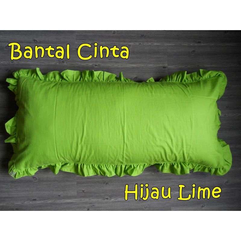 Bantal Cinta Jumbo+ sarung dan bantal imut +sarung merk brendis  Original 100% silikon yg super mpuk