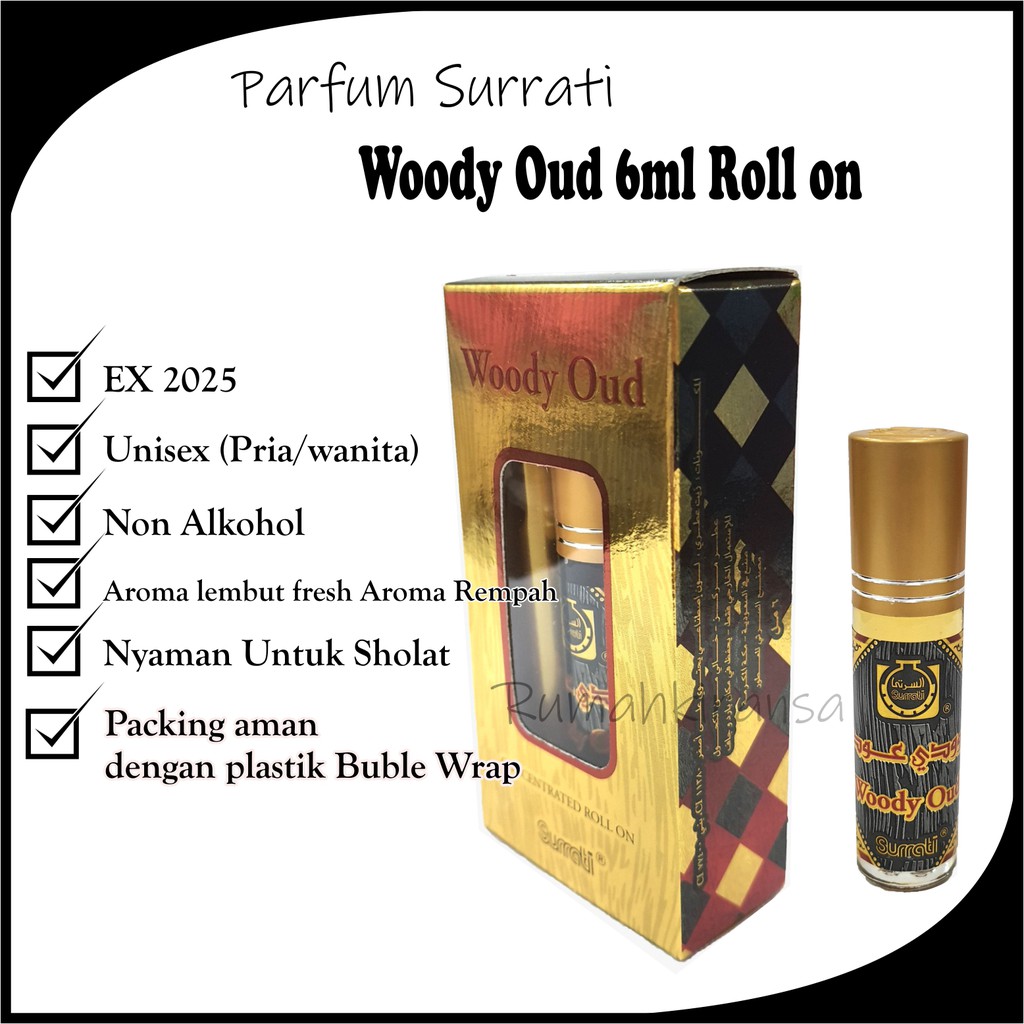 Parfum  6ml Roll On | Parfum Surrati | Surrati Perfumes