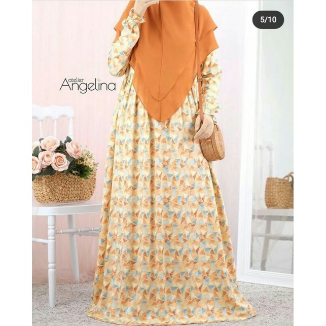 Sarah Dress Louvre (Yellow) size S by Atelier Angelina