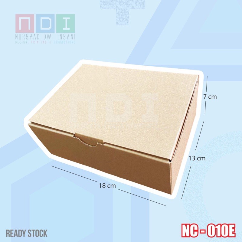 

DUS BOX CORRUGATED 1 PAK (ISI 20 pcs) Uk. 18x13x7cm